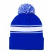 Product thumbnail Basic hat with pompon 1