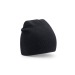 Recycled polyester hat - RECYCLED ORIGINAL PULL-ON BEANIE, Durable hat and cap promotional