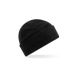 Recycled polyester fleece hat - RECYCLED FLEECE CUFFED BEANIE, Durable hat and cap promotional