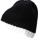 Product thumbnail Two-tone knitted cap 1