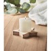 Star candle holder with candle, candle promotional