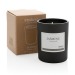 Scented candle in a ukiyo glass, candle promotional