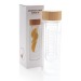 Infusion bottle with bamboo stopper, Fruit infuser promotional