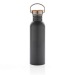 700ml stainless steel bottle with bamboo lid, bottle promotional