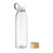 Product thumbnail 50cl glass bottle with attached bamboo lid 5