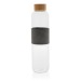 Product thumbnail Glass bottle 75cl with bamboo stopper 1