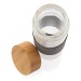 Product thumbnail Glass bottle 75cl with bamboo stopper 5