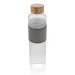 Product thumbnail Glass bottle 75cl with bamboo stopper 0