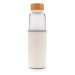 Product thumbnail Glass bottle with textured cover 1