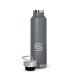 Bouteille gourde isotherme double-paroi inox 65 cl, bouteille isotherme  promotional