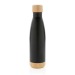 Product thumbnail Isothermal steel bottle with bamboo finish 52cl 4