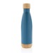 Isothermal steel bottle with bamboo finish 52cl wholesaler