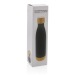 Isothermal steel bottle with bamboo finish 52cl wholesaler