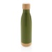 Product thumbnail Isothermal steel bottle with bamboo finish 52cl 3