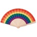 Product thumbnail BOWFAN Rainbow wooden fan 0