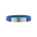 Bracelet silicone avec plaque, bracelet en silicone promotional