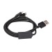Product thumbnail 3-in-1 charging cable with REEVES-HAMPTON light 1
