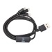 Product thumbnail 3-in-1 charging cable with REEVES-HAMPTON light 0