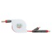 3 in 1 retractable cable, charging cable promotional