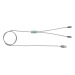 3 in 1 braided cable, charging cable promotional