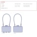 Product thumbnail Padlock for suitcase 1