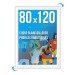 CLIC-CLAC Wall Display Frame 80x120 cm WHITE 9003 wholesaler