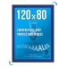 CLIC-CLAC Wall Display Frame 80x120 cm BLUE 5002 wholesaler