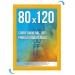 CLIC-CLAC Wall Display Frame 80x120 cm YELLOW 1021 wholesaler