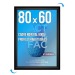 CLIC-CLAC Wall Display Frame 80x60 cm BLACK 9005 wholesaler