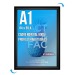 CLIC-CLAC Wall Display Frame A.1 BLACK 9005 wholesaler