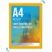 Cadre affichage Clic-clac mural A.4 jaune wholesaler