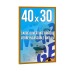 DECO Frame 30x40 cm Colour GOLD wholesaler