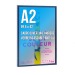 Cadre déco A2 couleur bleu wholesaler