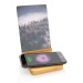Product thumbnail Photo frame with bamboo wireless charger 1