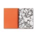 Spiral notebook 70 sheets, recycled notebook promotional