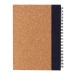 Cork spiral notebook with pen wholesaler