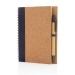 Product thumbnail Cork spiral notebook with pen 1