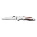 Canif en acier inoxydable et bois, Couteau pliant canif de poche promotional