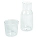 Glass carafe with CALMY glass, carafe promotional