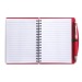 Spiral notebook A6 with pen, notebook with pen promotional