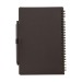Product thumbnail Coffee fibre spiral notebook with PP cover 3