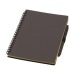 Product thumbnail Coffee fibre spiral notebook with PP cover 4