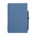 Product thumbnail Straw fibre spiral notebook with PP cover 1