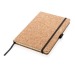 Product thumbnail A5 hard cover cork notebook 1