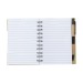Product thumbnail A5 bamboo notebook with pen and notes 3