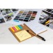 A6 sticky notebook with pen, recycled notebook promotional