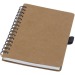 Product thumbnail Cobble A6 spiral bound notebook in recycled cardboard with stone paper 0