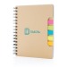 Product thumbnail Notebook a5 kraft with sticky notes 1
