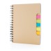 Product thumbnail Notebook a5 kraft with sticky notes 0