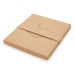 Cork notebook with bamboo pen, Sustainable and ecological customised object promotional